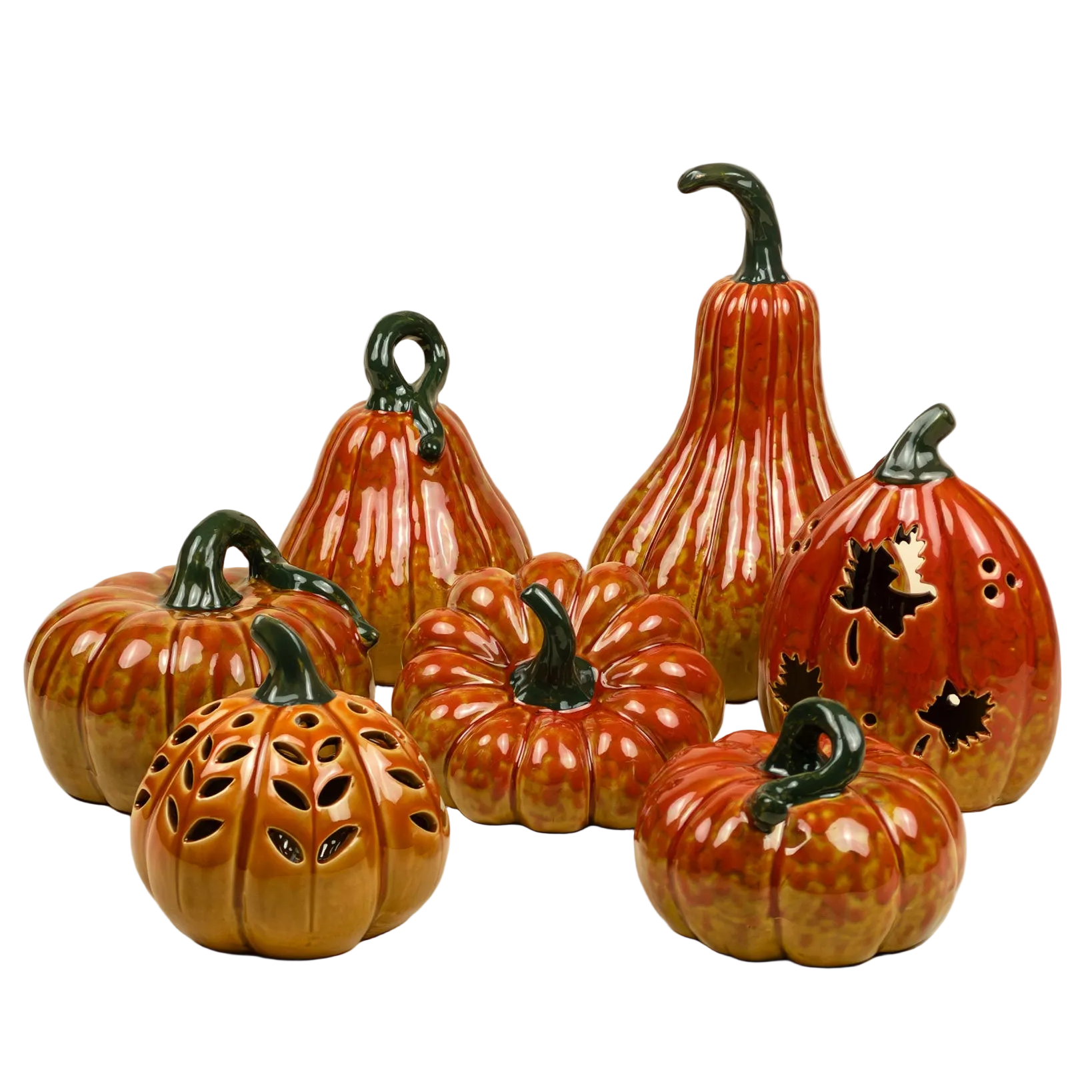 Zucche decorative autunnali