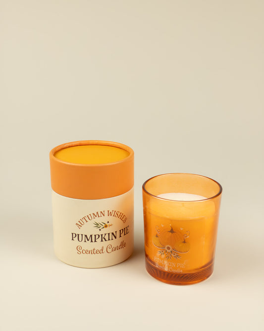 Candela profumata alla torta di zucca
