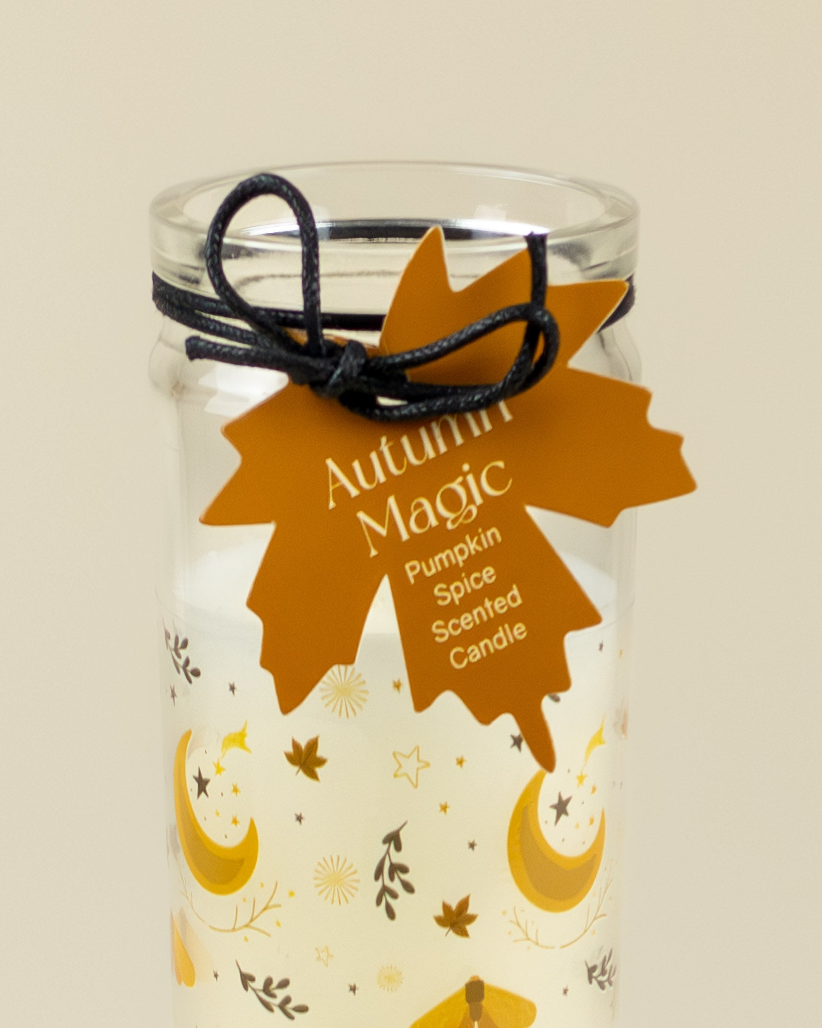 Candela tubolare alla zucca speziata