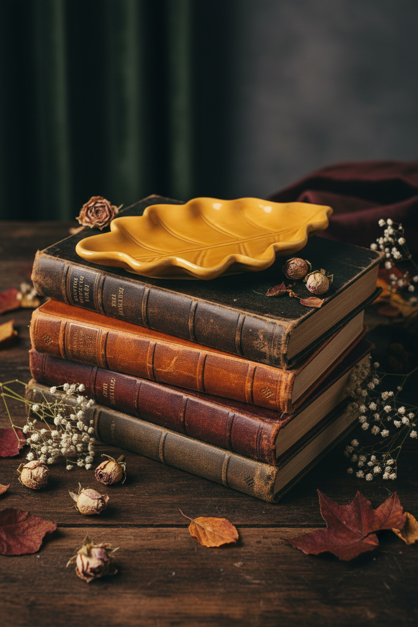 Piatto svuotatasche - Foglia autunnale