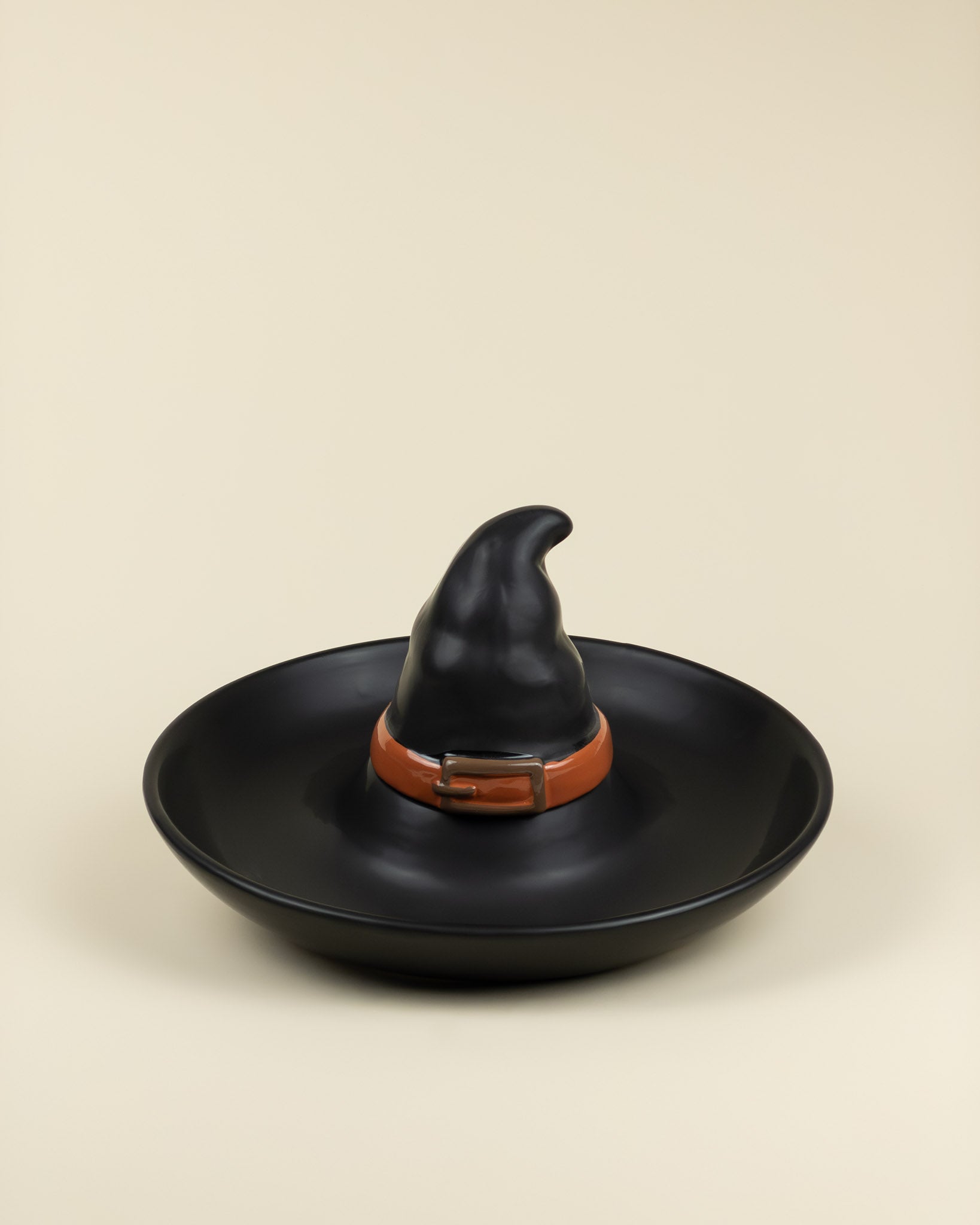 Piatto per aperitivi con porta salse - Cappello da strega