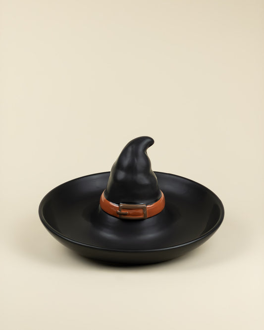 Piatto per aperitivi con porta salse - Cappello da strega