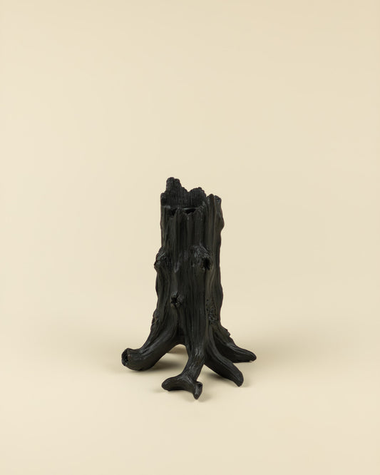 Portacandele - Tronco d'albero
