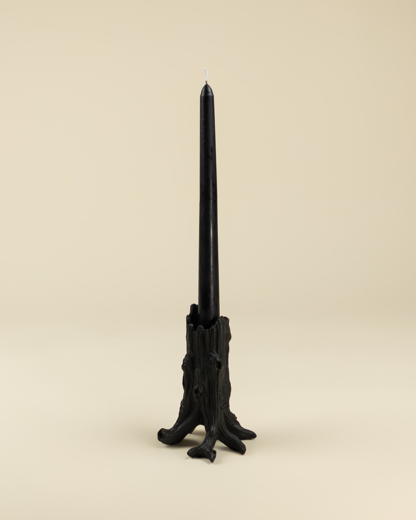 Portacandele - Tronco d'albero