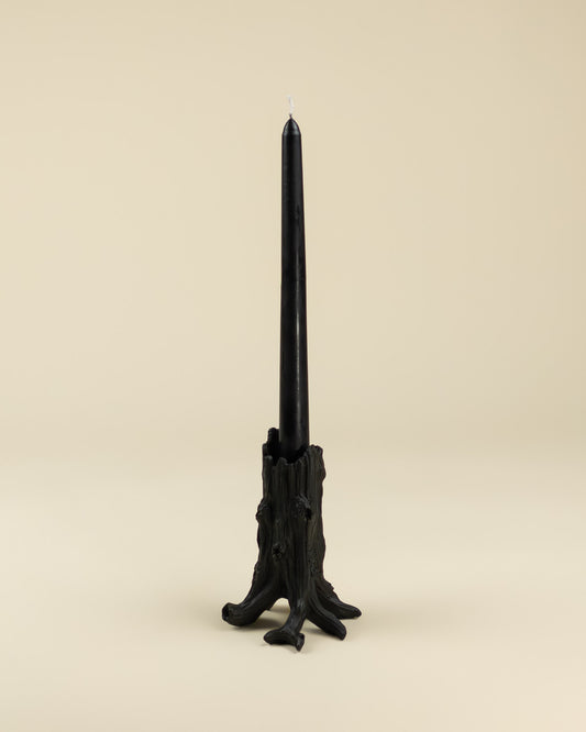 Portacandele - Tronco d'albero