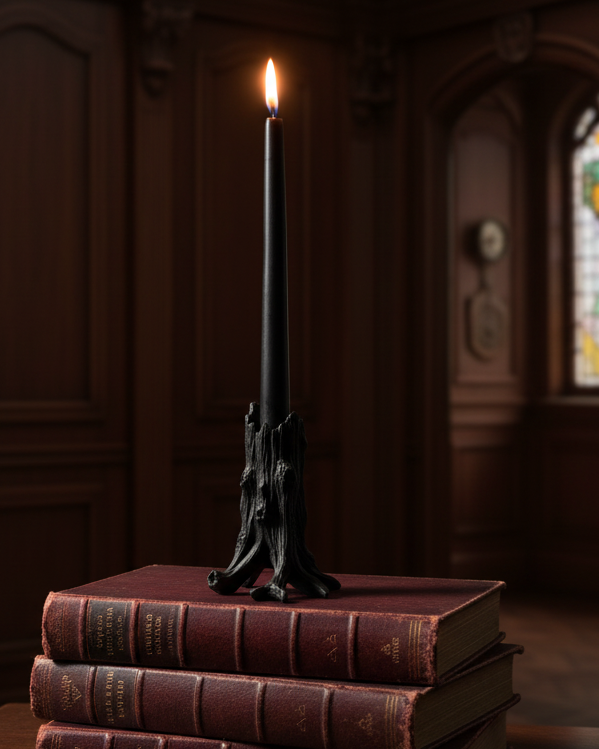 Portacandele - Tronco d'albero