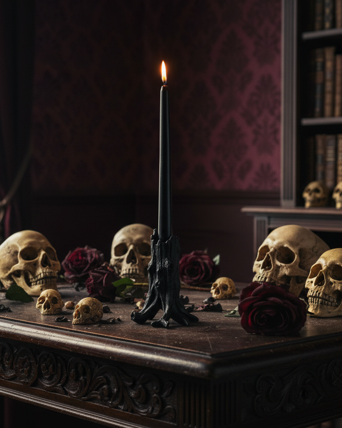 Portacandele - Tronco d'albero