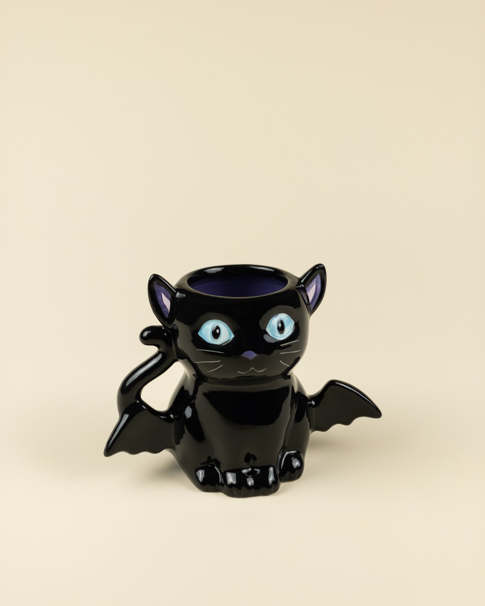 Tazza in ceramica - Gatto pipistrello