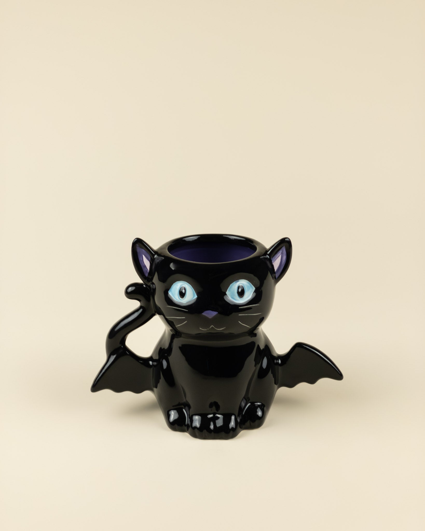 Tazza in ceramica - Gatto pipistrello