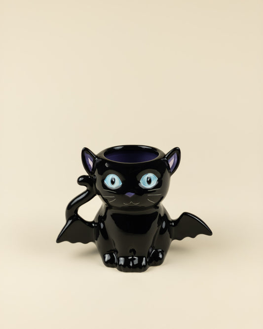 Tazza in ceramica - Gatto pipistrello