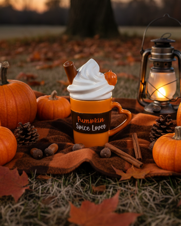 Tazza con coperchio - Pumpkin Spice Latte