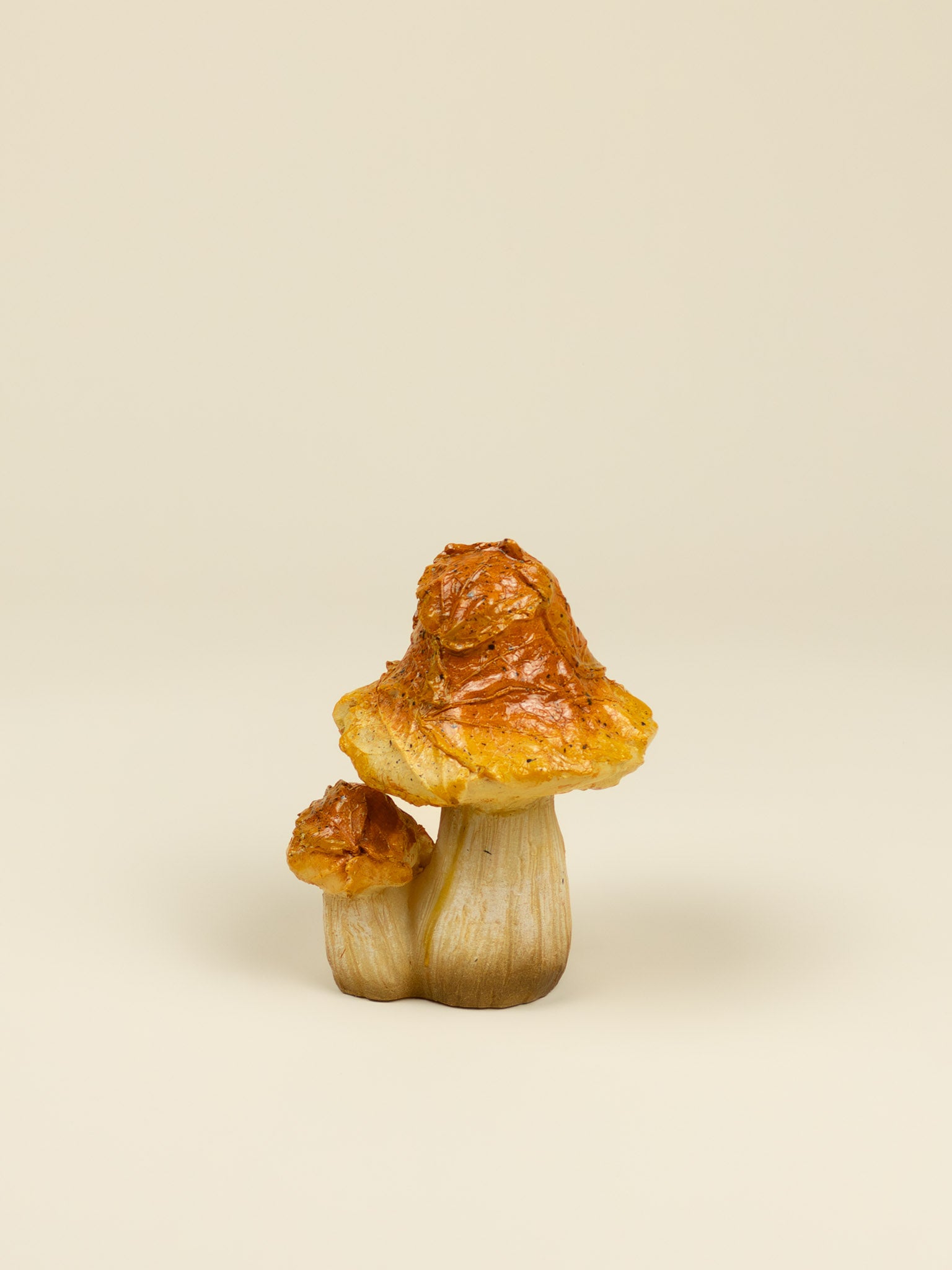 Trio funghi decorativi autunnali