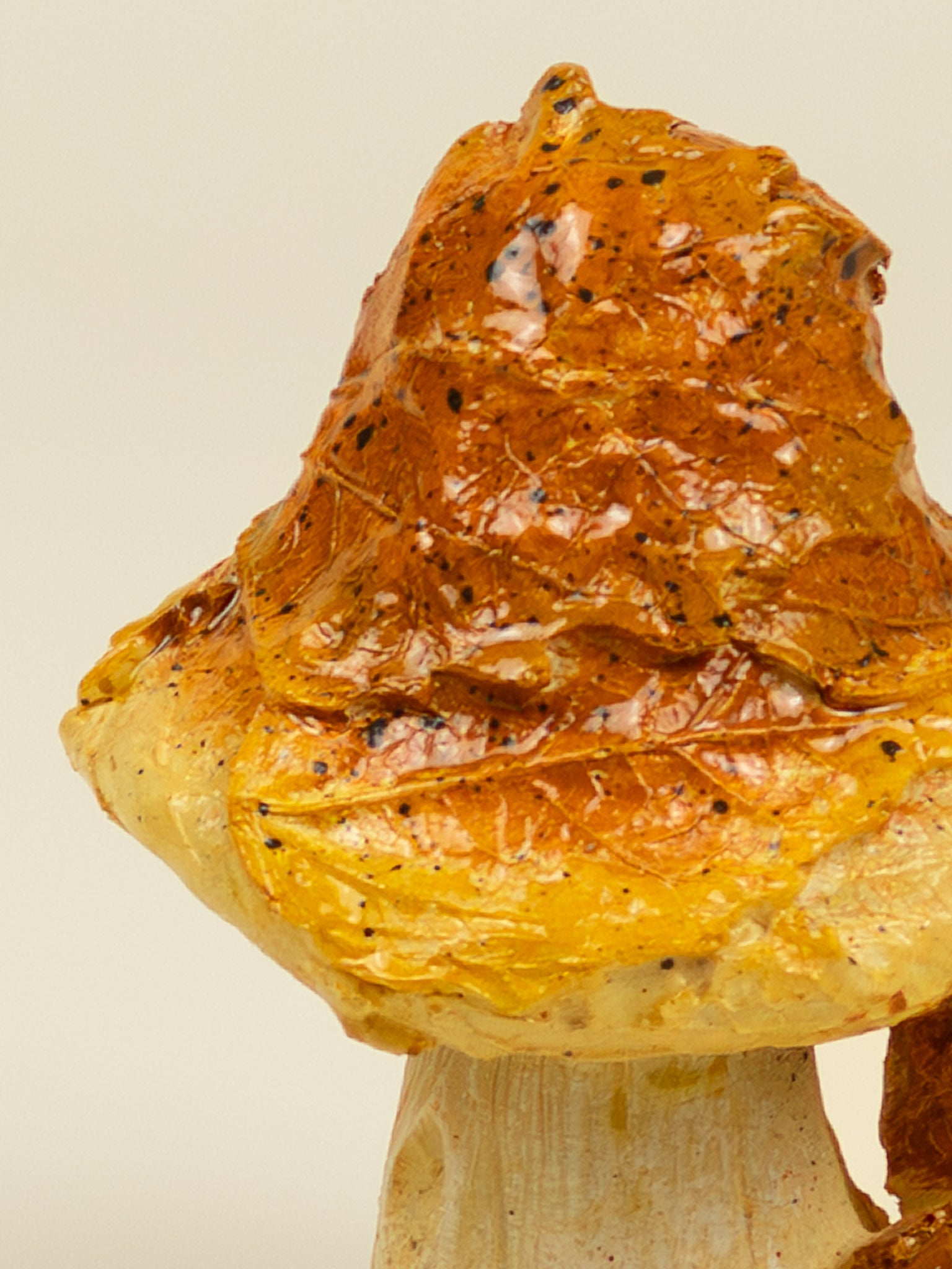 Trio funghi decorativi autunnali