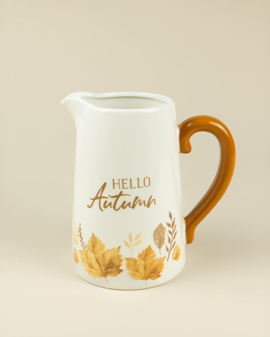 Brocca Decorativa "Hello Autumn" in Ceramica