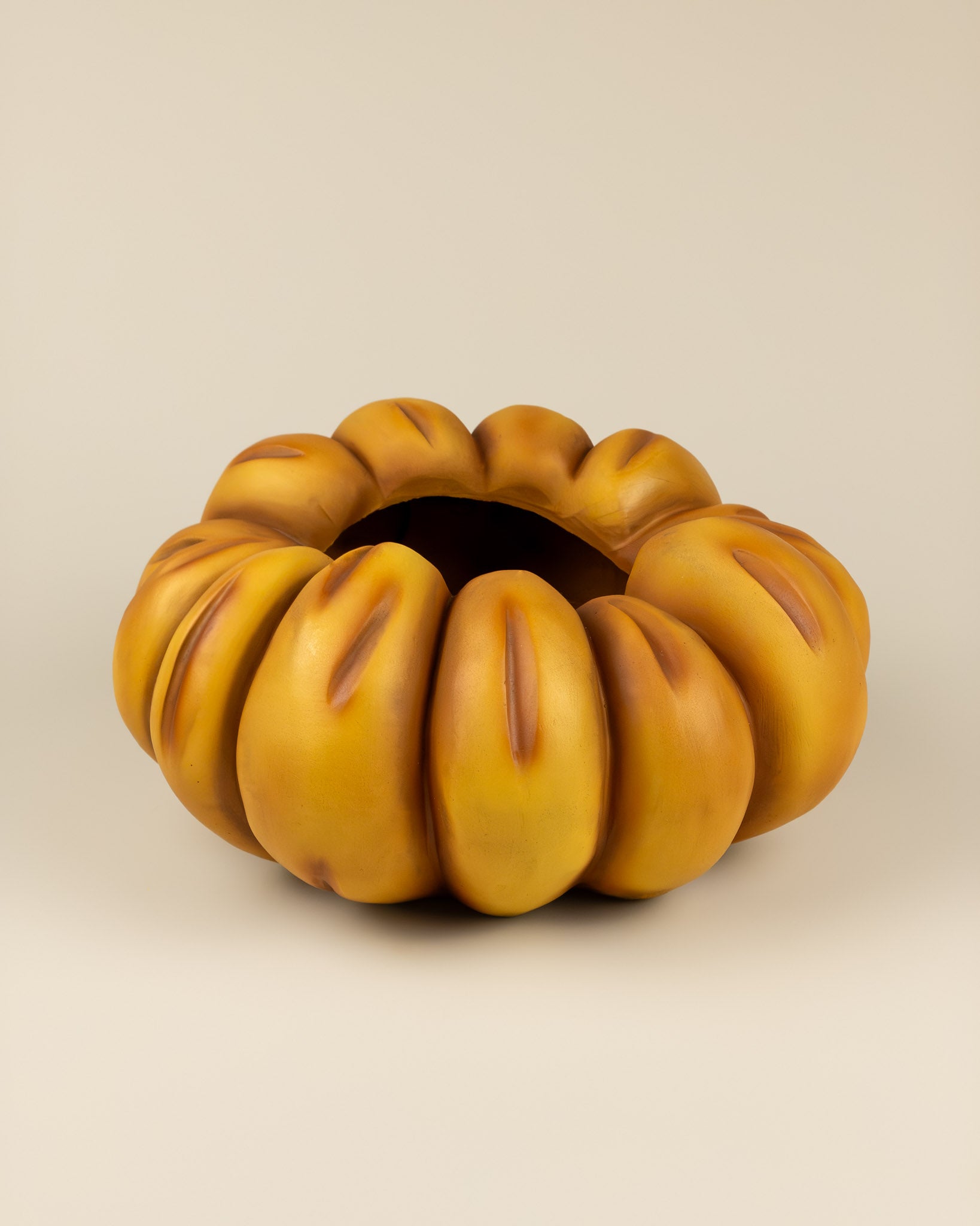 Vaso centrotavola a forma di zucca