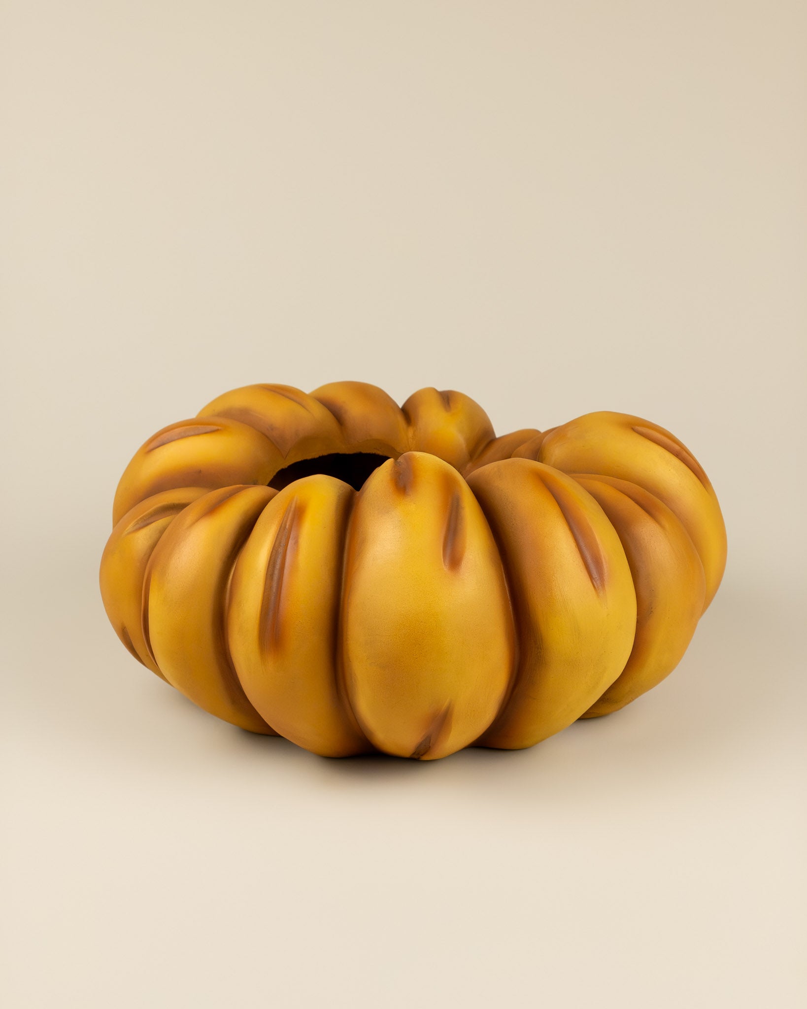 Vaso centrotavola a forma di zucca