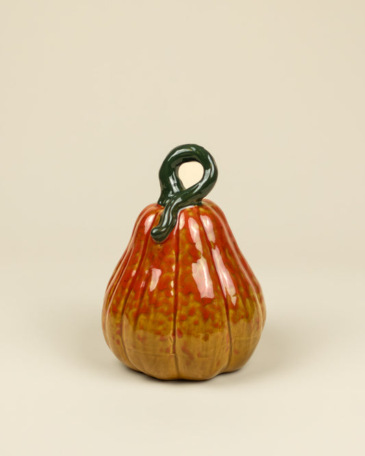 Zucca decorativa in porcellana