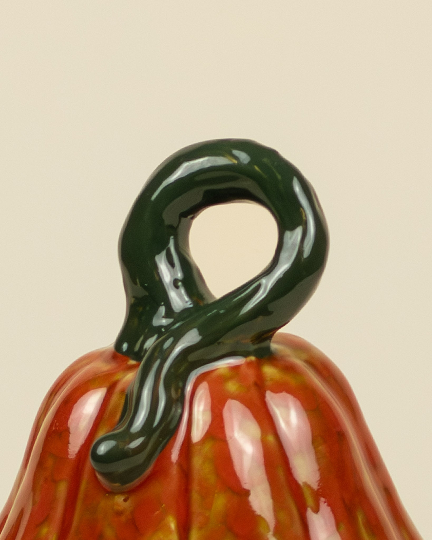 Zucca decorativa in porcellana