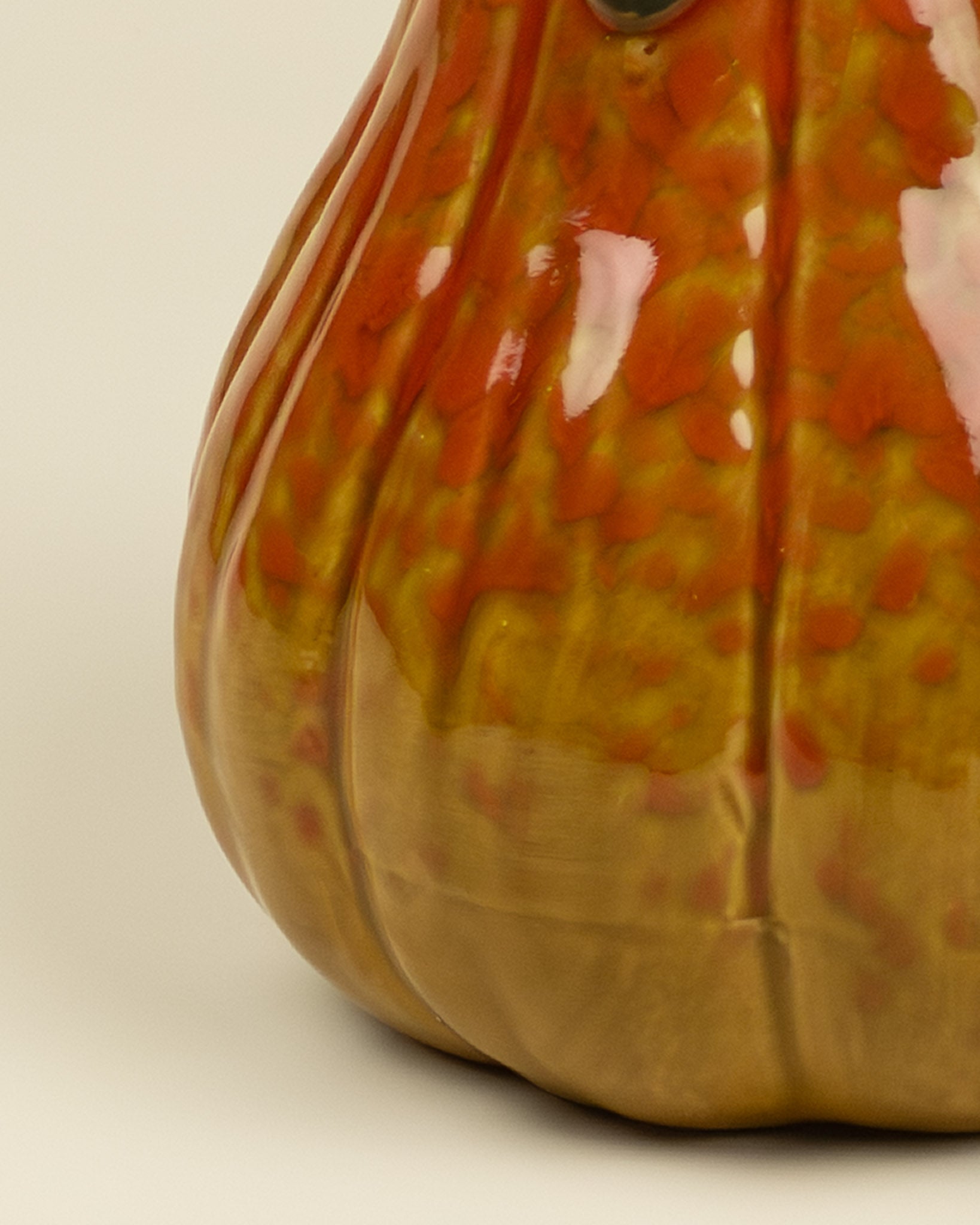 Zucca decorativa in porcellana