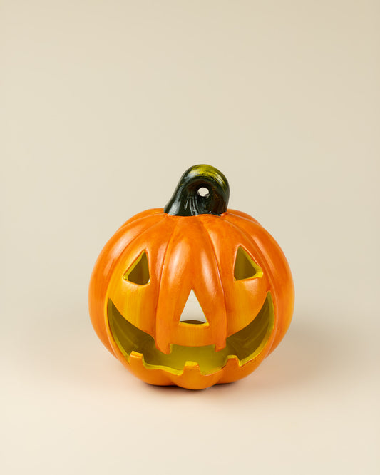 Lanterna Zucca – Portacandele Jack-o'-lantern