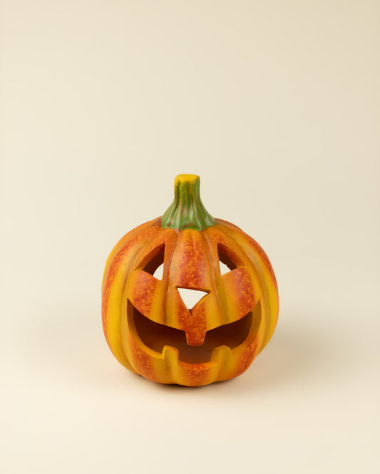 Lanterna zucca opaca - Portacandele jack-o'-Lantern