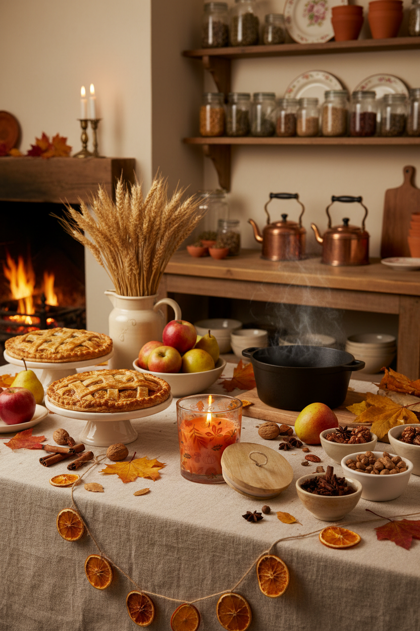 Autumn Farmhouse Kitchen