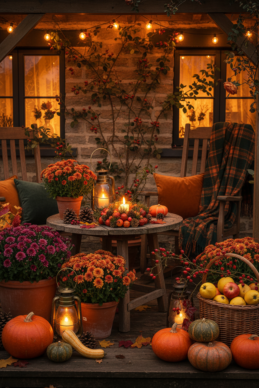 Centrotavola veranda