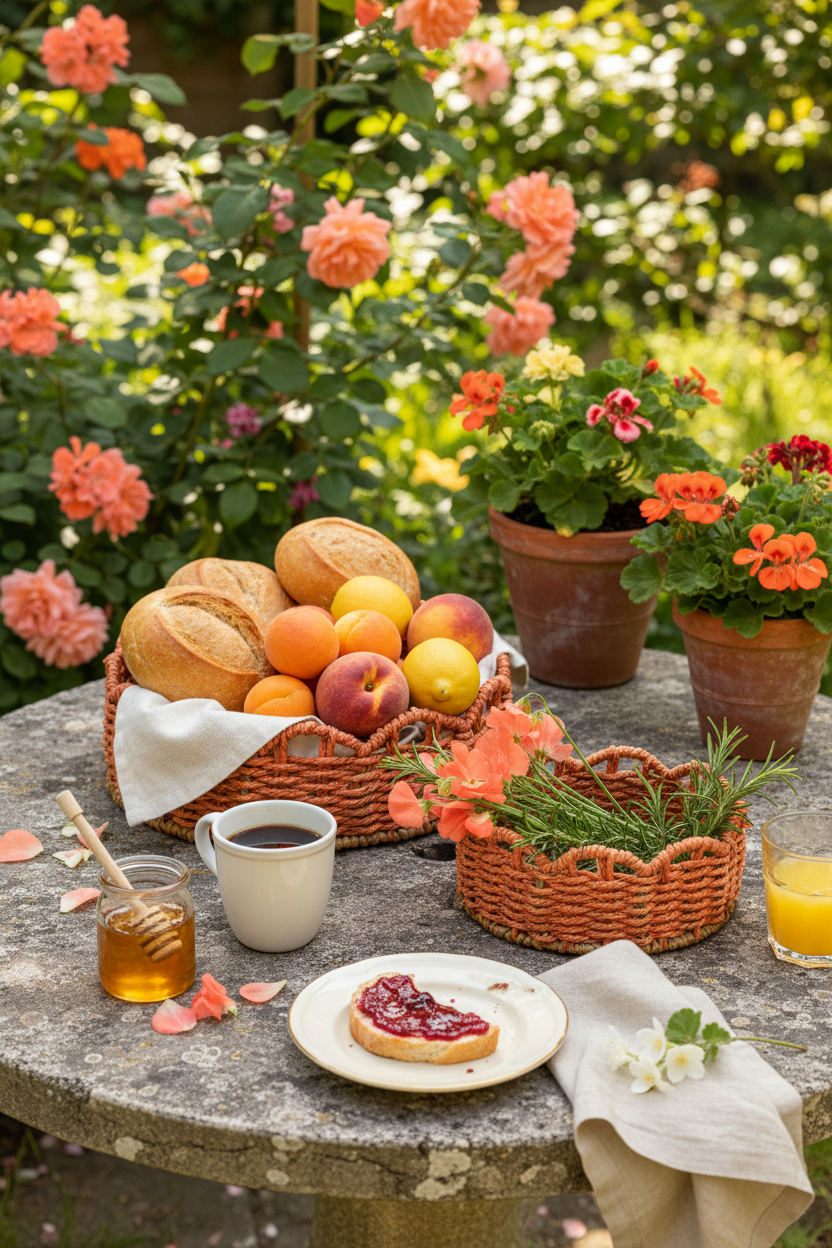 Colazione giardino