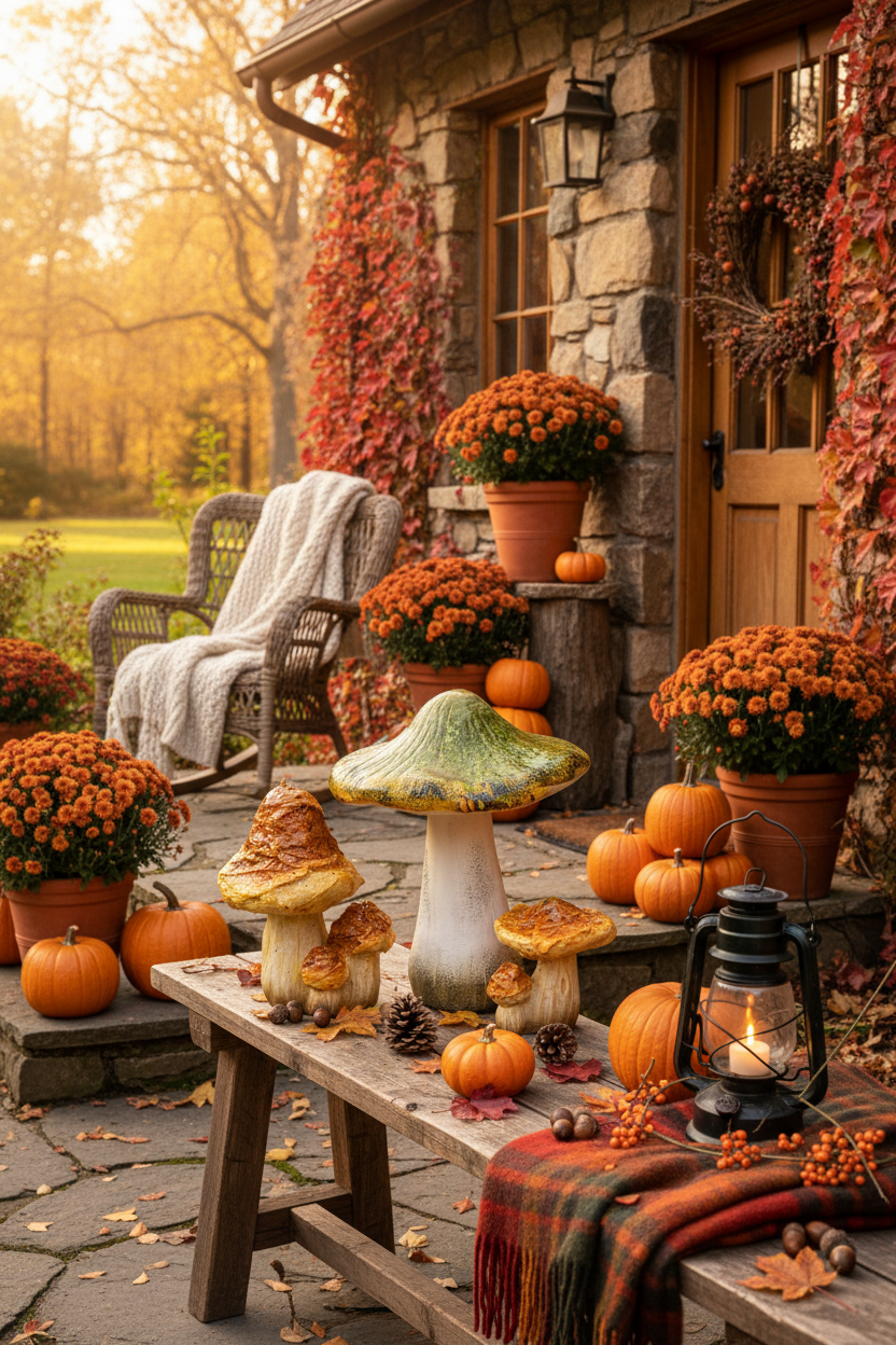 Cottage Porch Bench