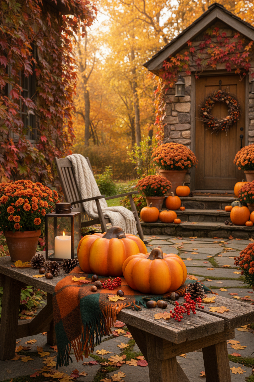 Cottage Porch Bench