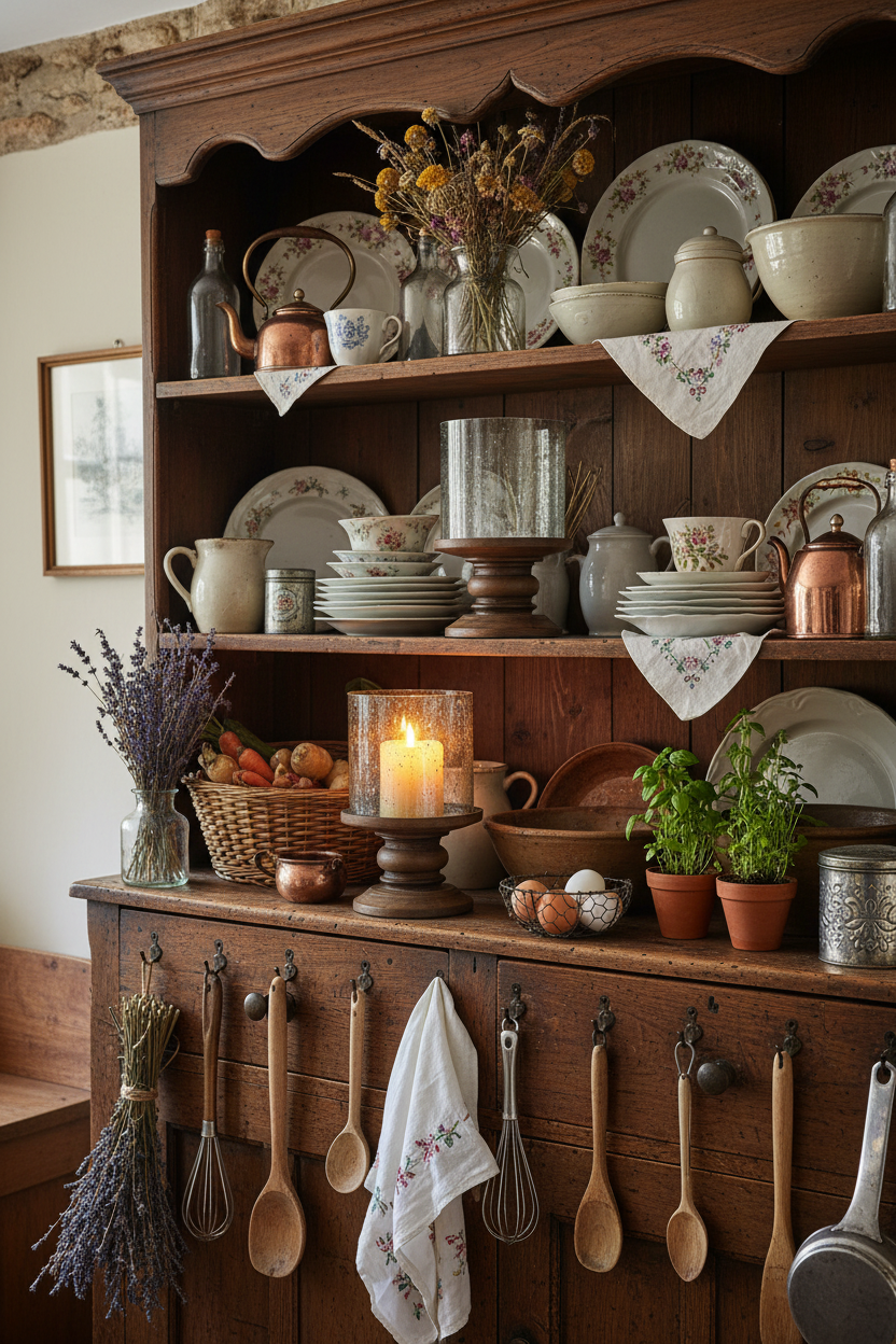 Credenza tradizionale cottage rustico