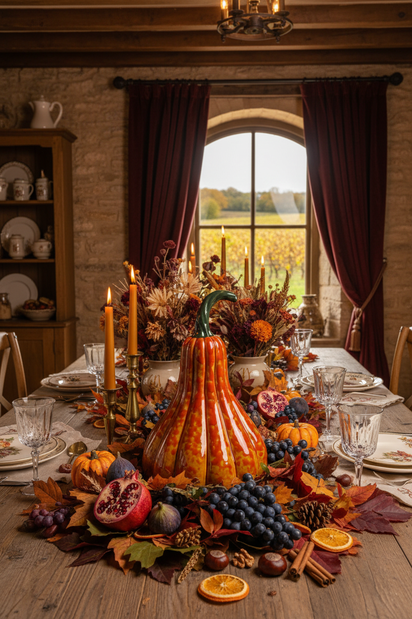 Elegant Autumn Table