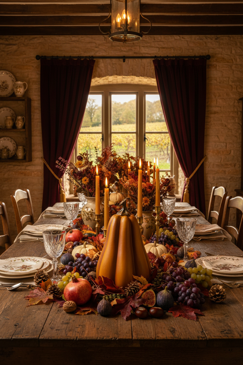 Elegant Autumn Table