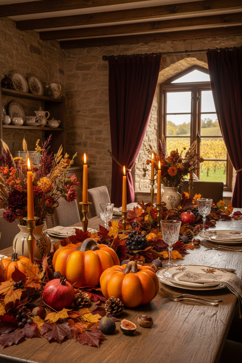 Elegant Autumn Table