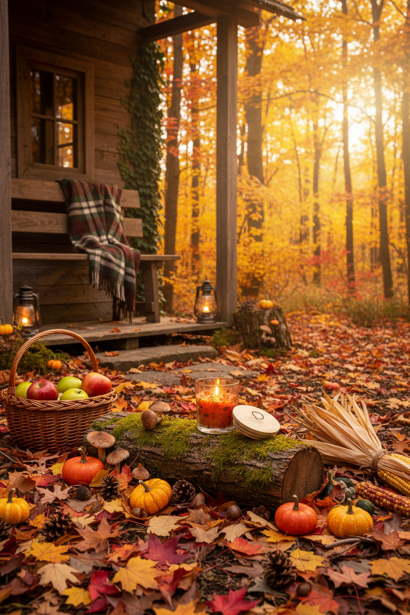 Forest Cabin Porch
