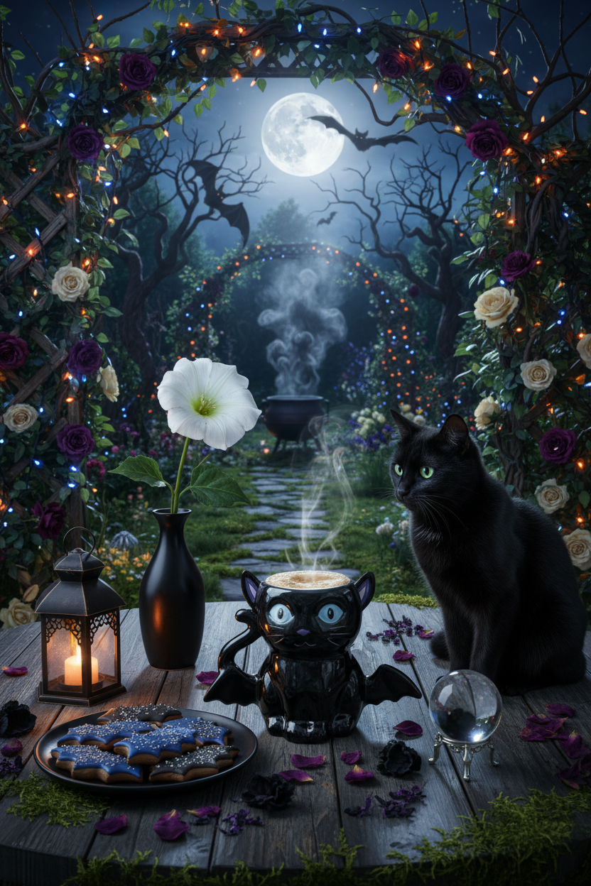 Gatto Bat - Giardino