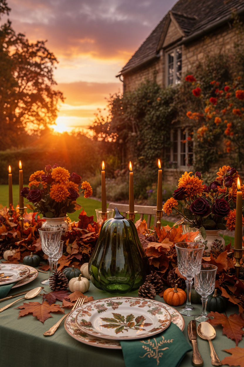 Outdoor Sunset Table