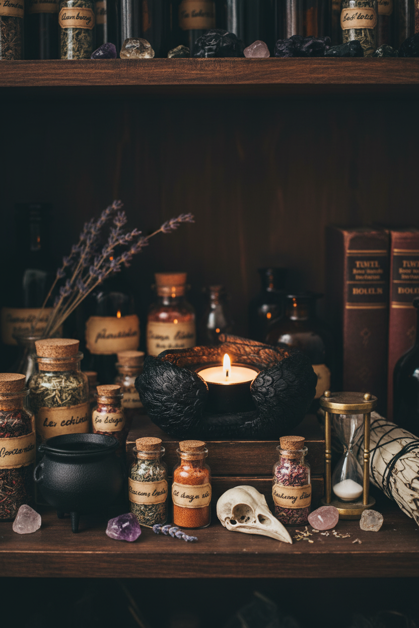 Scaffale Apothecary