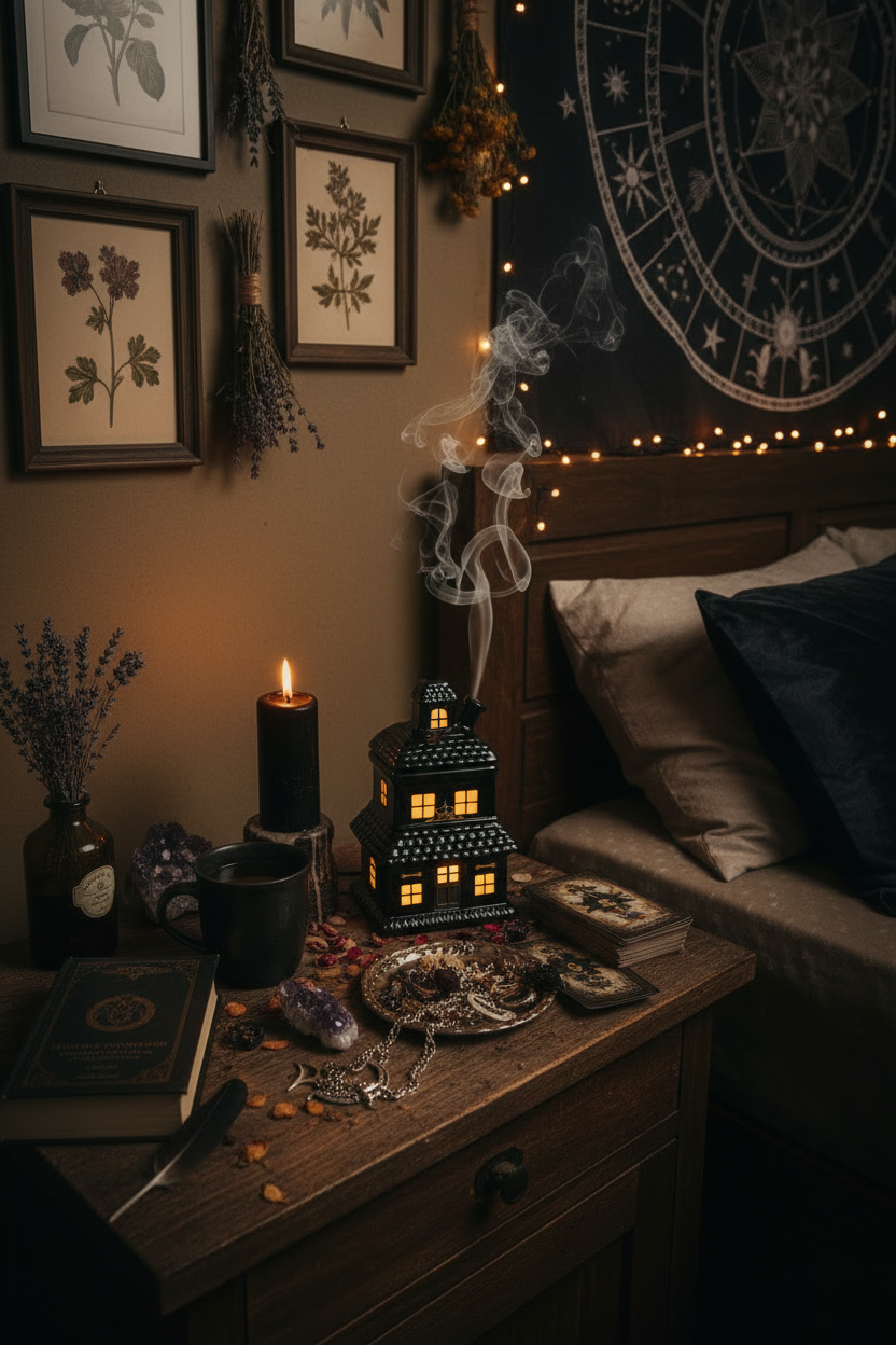 Versione 2 – Comodino witchy
