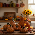 Zucca tonda in porcellana – Grande